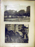 Original Old Vintage Print Zita Habsbourg Hungary War Italian Budapest 1919