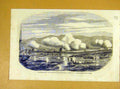 Original Old Antique Print Sebastopol Bruat Reconnaissance French 1854 19th