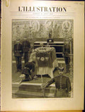Original Old Antique Print 1901 Emperor Guillaume Ii Cronberg Edward Funeral
