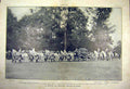 Original Old Antique Print Heritier Russian Cortege Alexandria French 1904 20th