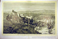 Original Old Antique Print Port-Arthur War Liao-Yang Artillery Battle 1904 20th