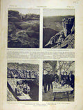 Original Old Antique Print Japanese War Port-Arthur Officers Nogi 1904 20th