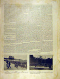 Original Old Antique Print Paris Cyclist Athletics High-Jump French 1904 20th