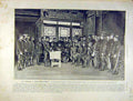 Original Old Antique Print Japanese Yalou Fukado War Russian Bivouac 1904 20th