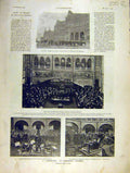 Old Antique Print Hungary Parliament King Spain Portugal Nordenskjoeld 00RLIL1