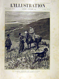 Original Old Antique Print General Kouropatkine Battle-Field Military 1904 20th