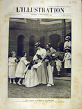 Original Old Antique Print German Prince Fiancee Gelbensande French 1904 20th