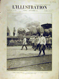 Original Old Antique Print Russian-Japanese War General Kouropatkine 1904 20th