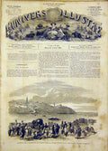 Original Old Antique Print Kieff Russia Greeks Pelerins French 1865 Victorian