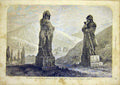 Original Old Antique Print Quay Belle-Vue San-Pedro Rio-Grande Brazil 1866 19th