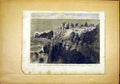 Original Old Antique Print Land'S End Cape Corwall England French 1866 19th