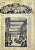 Original Old Antique Print Museum Napoleon Terra-Cotta Delanoy French 1866 19th