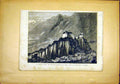 Original Old Antique Print Castle Tyrol Meran Petsl French 1866 19th