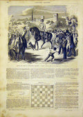 Original Old Antique Print Volunteers Hungry Vienna Military French 1866 19th