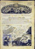 Original Old Antique Print Dream Lix Jeunesse French 1868 19th Century
