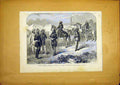 Original Old Antique Print Indian Troops Abyssinia Siers French 1868 Victorian