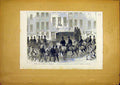 Original Old Antique Print Ecplosion Clerkenwell Jury Court French 1868 19th