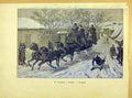 Original Old Antique Print Quebec Canada Traineau Horse Sleigh French 1881 19th