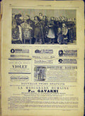 Original Old Antique Print Russia Food Distribution Saint-Petersburg Poor 1881