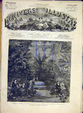 Original Old Antique Print French Comedy Theatre Pailleron Scene French 1881