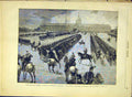 Original Old Antique Print Funeral Clinchant Governor Paris Cortege 1881 19th