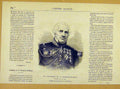 Old Antique Print Portrait Vice-Admiral Ronciere-Le-Noury Military 1881 19th
