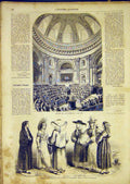 Original Old Antique Print Robin Adair Johnston Fine Art French 1865 Victorian
