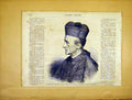 Original Old Antique Print Portrait Monsignor Manning Westminster 1865 19th