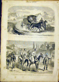 Old Antique Print Military Prussia Bohemia Vienna Albert Florisdorf 1866 19th