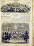 Original Old Antique Print Military School Saint-Cyr Hadol French 1866 Victorian
