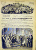 Original Old Antique Print General Napier Theodoros French 1868 19th