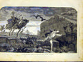 Original Old Antique Print Penthee Gleyre Fine Art French 1868 19th