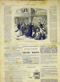 Original Old Antique Print Syrian Ladies Antioche Syria French 1868 Victorian