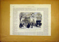 Original Old Antique Print Bread Poor Augerville Berryer French 1868 Victorian