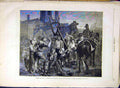 Original Old Antique Print Miners Grave Strike Mining Roll Fine Art 1880 19th