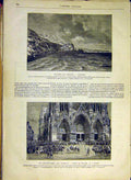 Original Old Antique Print Roman History Charybde Duruy Reims Froissart 1880
