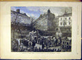 Original Old Antique Print Funeral Thiers Cortege Saint-Georges French 1880 19th