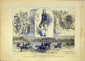 Original Old Antique Print Assasin President Garfield Prison Guitteau 1881 19th