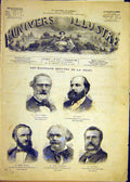 Old Antique Print Portrait Passy Ranc Maret Revillon Delattre Seine 1881 19th