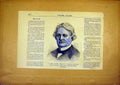 Original Old Antique Print Portrait Joseph Garnier Senator Institute 1881 19th
