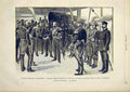 Original Old Antique Print Portsmouth Gervais Marine Marengo French 1891 19th