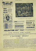 Original Old Antique Print Turkish Military Paris Boukara-Samarcande French 1891