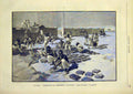 Original Old Antique Print Construction Walls Fort Goleah Dunki French 1891 19th