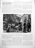Old Print Pictures Relics Royal Naval Exhibition Rendezvous Horgheim 1891 19th