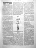 Antique Old Print Gsmiths Institute New Cross Buildings Lady Jewellery 1891