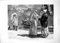Antique Print Mont Dor-Les-Bains Returning From Morning Bath Fountain 1891 19th