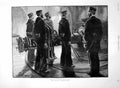 Antique Old Print Naval Manoeuvres Torpedo Drill James Russell Lowell 1891 19th
