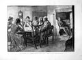 Antique Print Thomas Hardy'S Tess D'Urbervilles Dinnertime Discussions 1891