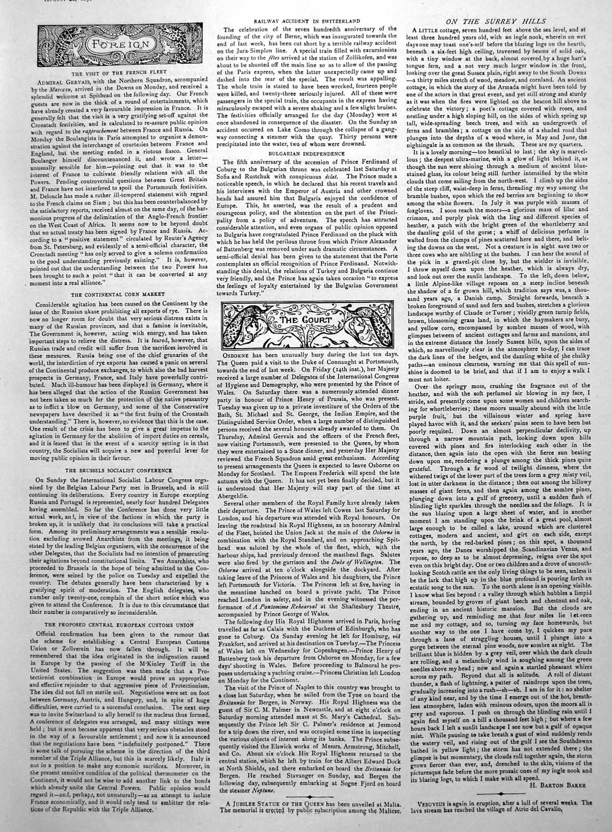 Antique Old Print Railway Travelling Contrast First Third Class Hamper C1891