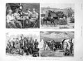 Antique Old Print British S African Co Expedition Mashonaland Iguanodons 1891